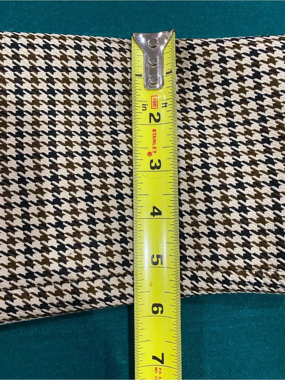Tahari Brown, Black & Tan Houndstooth Women’s Blazer - Picture 16 of 16